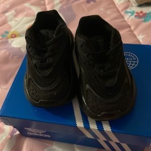 Black Adidas size 4 baby’s